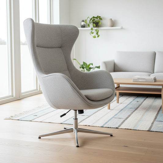 Ergonomic lounge swivel chair - EloraMode
