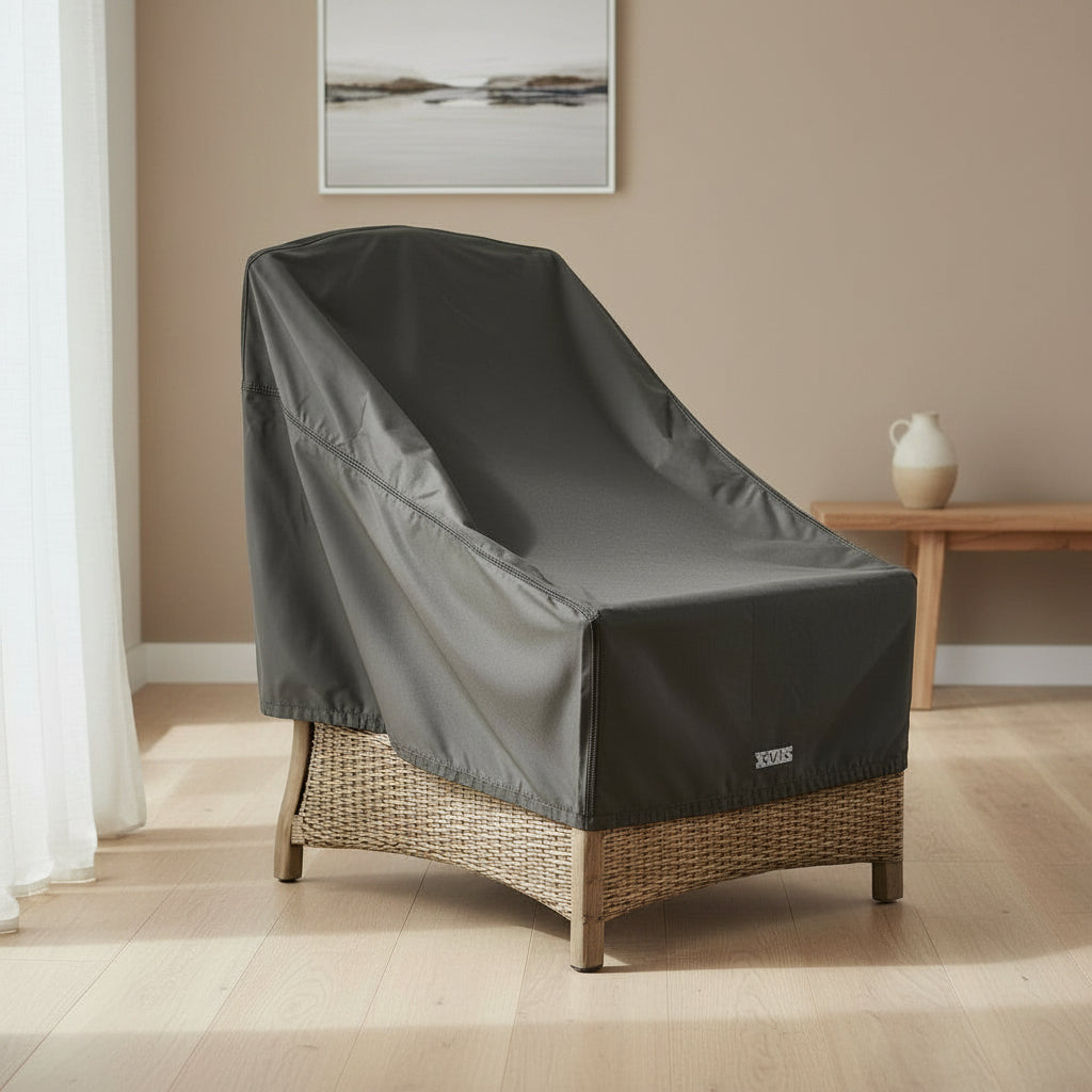 Weatherproof outdoor chair cover - view 2 - EloraMode