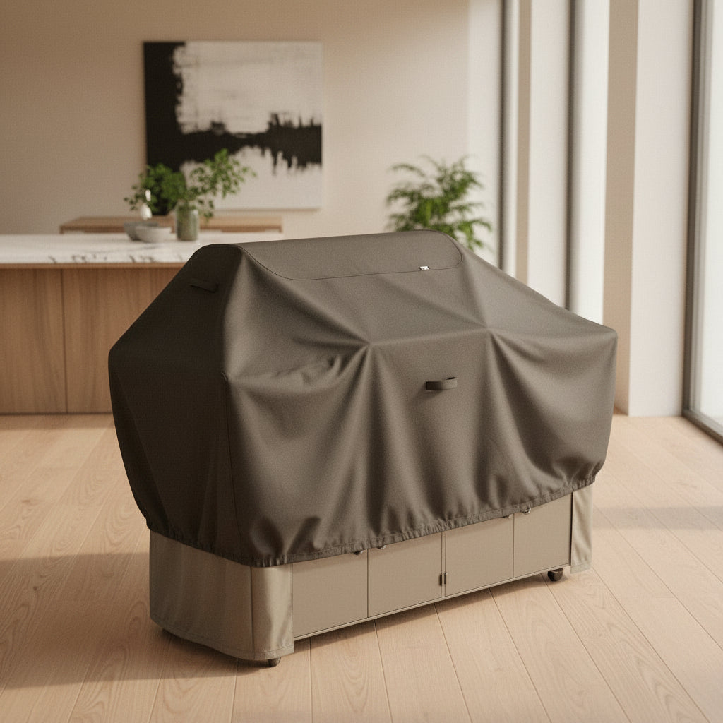 Weatherproof grill cover with vents - view 2 - EloraMode